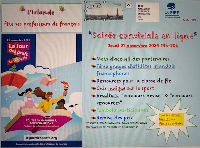 L’Irlande fête ses professeurs de français