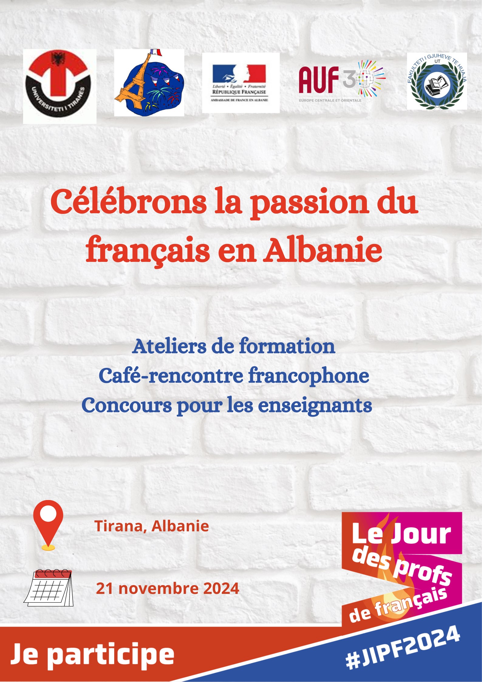 Célébrons la passion du français en Albanie