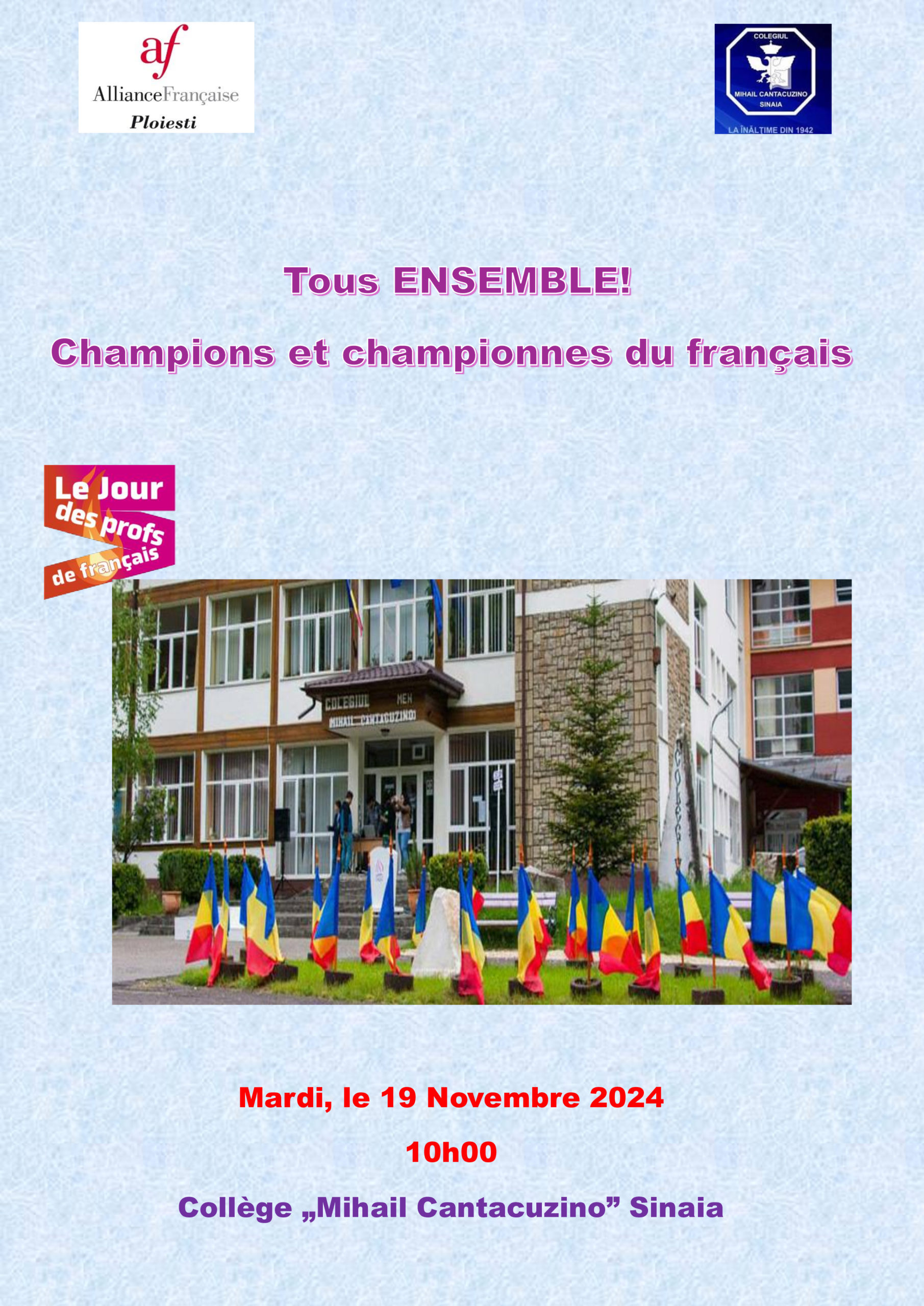 Tous ENSEMBLE! Champions et championnes du français