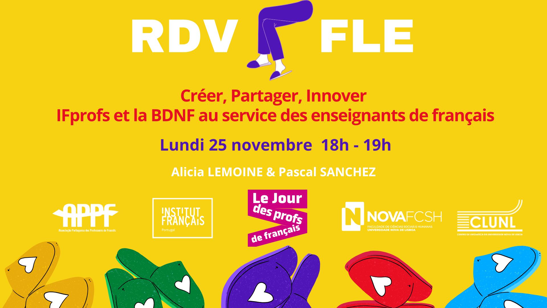 RDVFLE Créer, Partager, Innover : IFprofs et la BDNF au service des enseignants de français