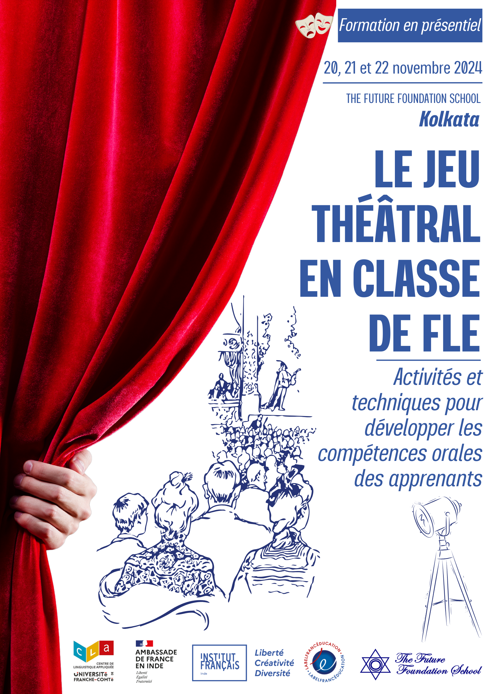 Formation : Le jeu théâtral en classe de FLE